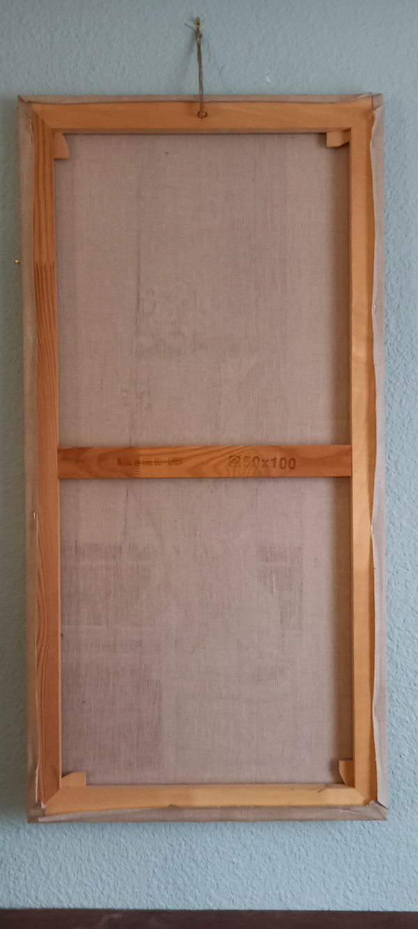 Acrylgemälde auf Leinwand/ Das Erwachen des Engels
