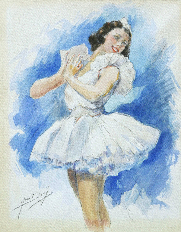 Yves DIEŸ, Danseuse de ballet