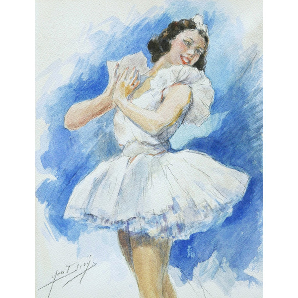 Yves DIEŸ, Danseuse de ballet