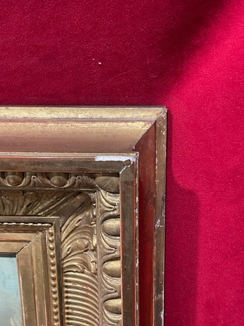 Tableau marine huile sur bois XIX ème