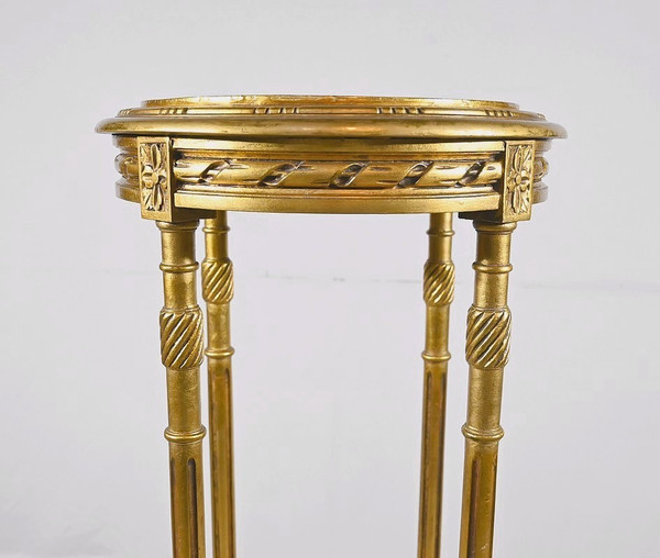 Haute Desserte en Bois Doré, style Louis XVI – 1920