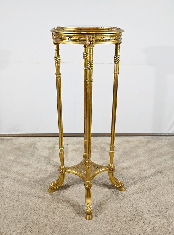 Haute Desserte en Bois Doré, style Louis XVI – 1920