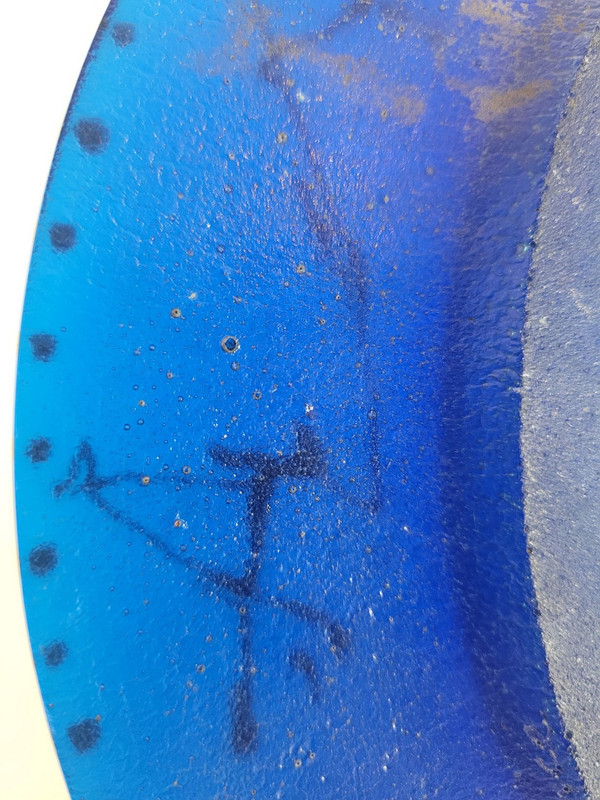 La Triomphale, Plate signed Dali Et Daum, 20th century