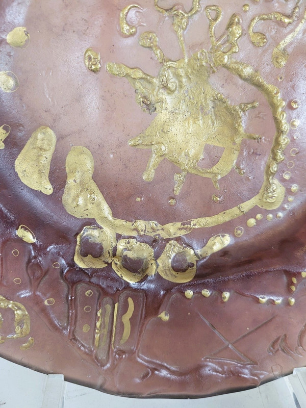 Ceci N'est Pas Une Assiette, Teller signiert von Dali Et Daum, 20. Jahrhundert