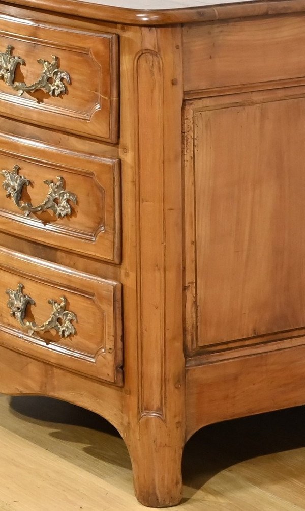 Kommode aus Kirschbaum Massivholz, Epoche Transition Louis XIV / Regency - Anfang 18.