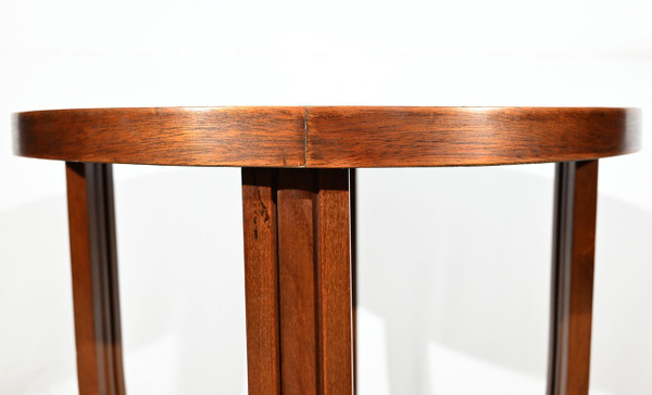 Rosewood pedestal table, Art Deco - 1940