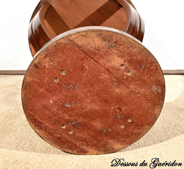 Rosewood pedestal table, Art Deco - 1940