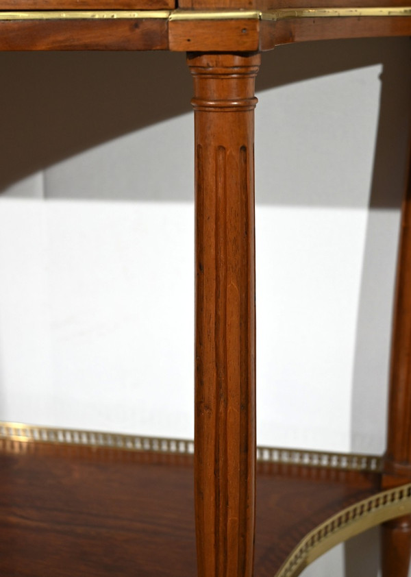 Piccola console in mogano, periodo Luigi XVI - Fine XVIII secolo