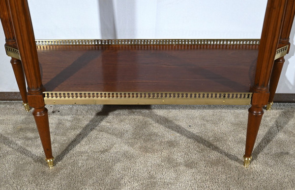 Piccola console in mogano, periodo Luigi XVI - Fine XVIII secolo