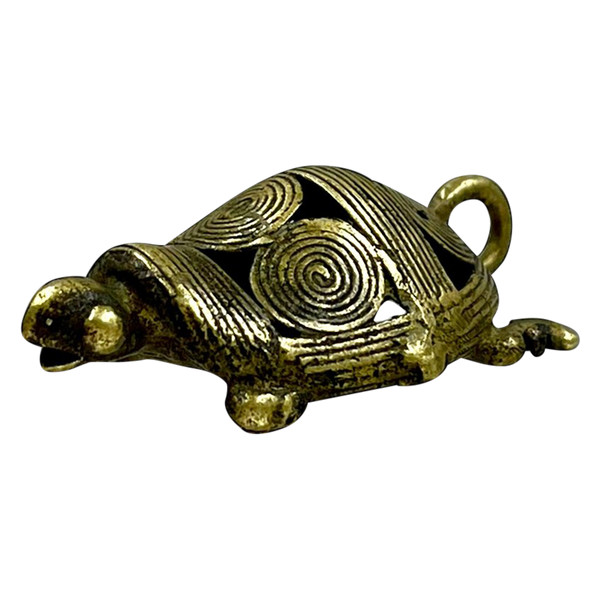 TURTLE PENDANT - Ashanti culture, Mali - First half of the 20th century