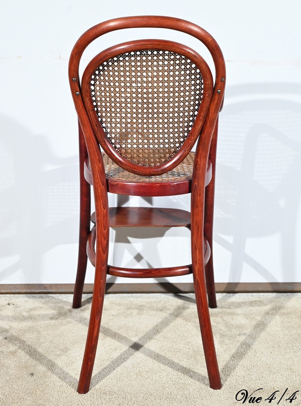 Seggiolone in faggio n°12303, timbro Thonet - Inizio XX secolo