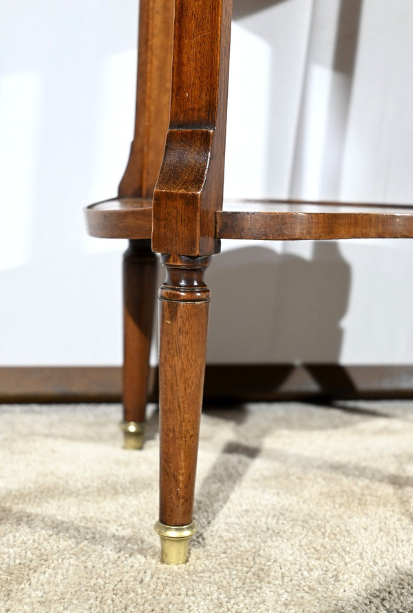 Petite Table Tambour en Acajou, style Louis XVI – Début XXe