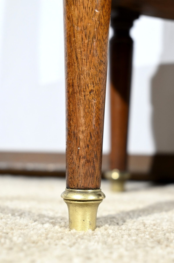Petite Table Tambour en Acajou, style Louis XVI – Début XXe