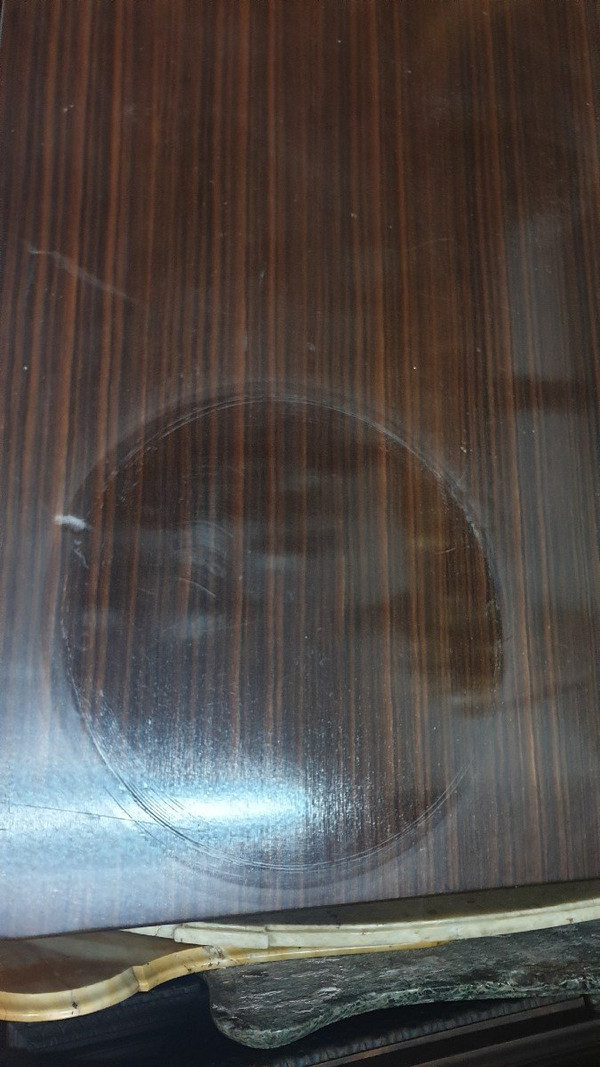 *Offre spéciale  *Sideboard - Exotic Wood Marquetry Bar, 1960s