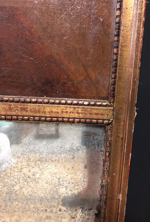 Trumeau Début XIXéme Restauration Charles X - miroir mercure