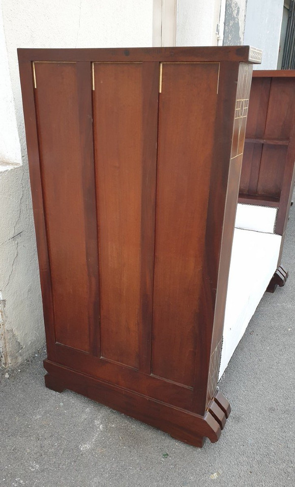 *special offer* Large Jungendstil Bench, Center, Late 19th Early 20th Century