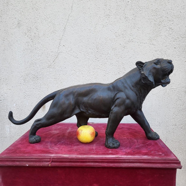 Tigre, Bronzo Giappone, Era Meiji, XIX secolo