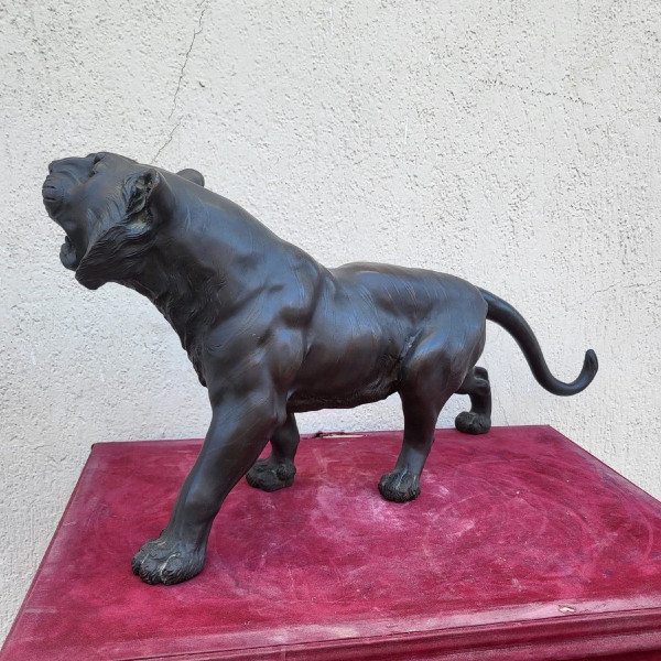Tigre, Bronzo Giappone, Era Meiji, XIX secolo