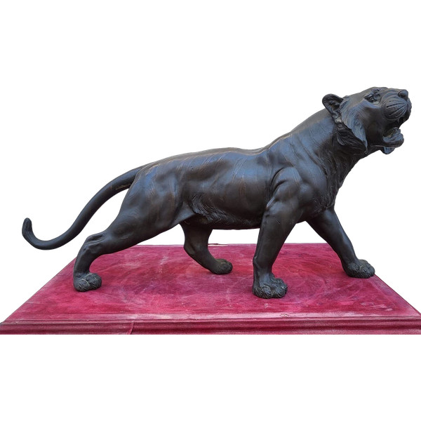 Tigre, Bronzo Giappone, Era Meiji, XIX secolo