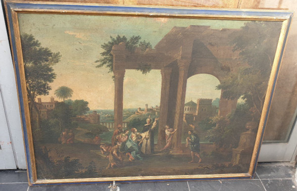 Miracles De Saint Vincent Ferrer, Ecole XVIIIème Siècle