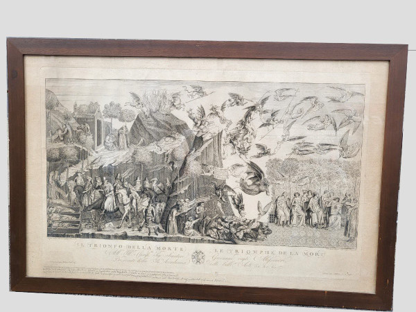 Suite Of 3 Engravings, Camisanto de Pisa, Lasinio and Molini Landi & Cie, Empire period