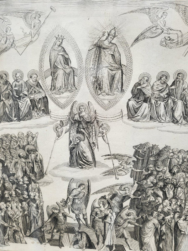 Suite Of 3 Engravings, Camisanto de Pisa, Lasinio and Molini Landi & Cie, Empire period