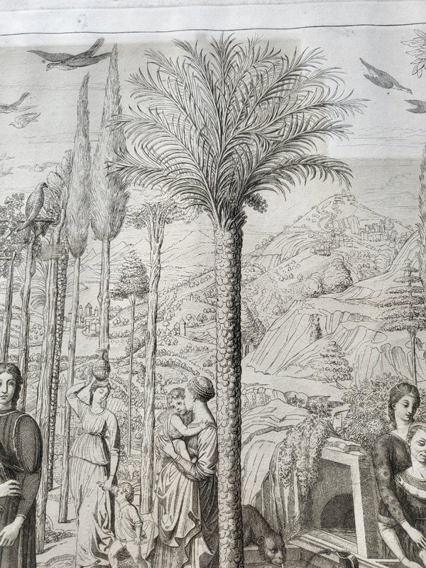 Suite Of 3 Engravings, Camisanto de Pisa, Lasinio and Molini Landi & Cie, Empire period