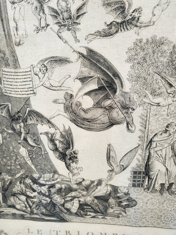 Suite Of 3 Engravings, Camisanto de Pisa, Lasinio and Molini Landi & Cie, Empire period