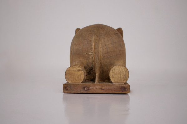 Elefante intagliato, Birmania