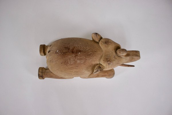 Geschnitzter Elefant, Birma.