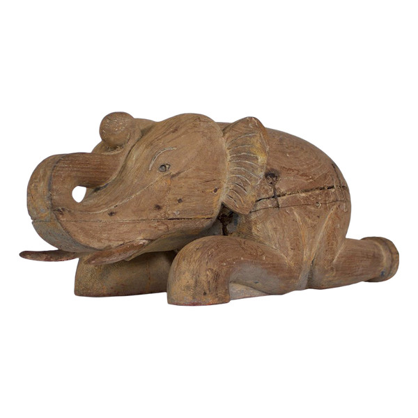 Geschnitzter Elefant, Birma.