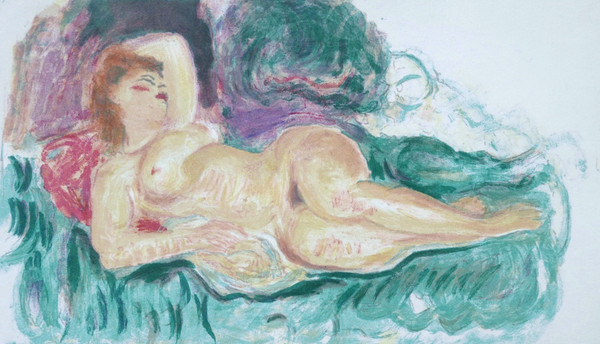 Charles CAMOIN, Femme nue allongée