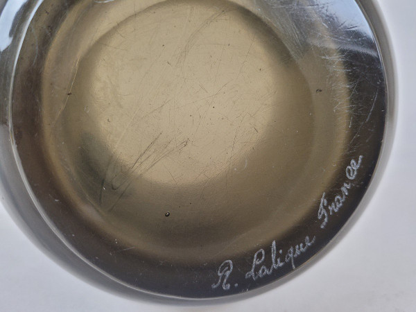 R Lalique, Vase Albert Ou Aux 'têtes De Faucons', Art Nouveau, 20th century