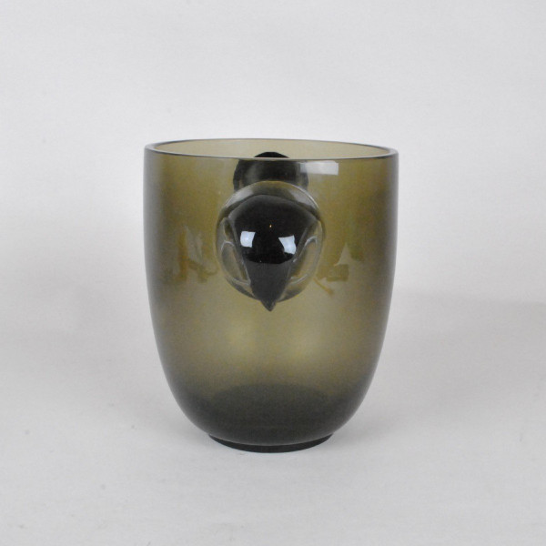R Lalique, Vase Albert Ou Aux 'têtes De Faucons', Art Nouveau, 20th century