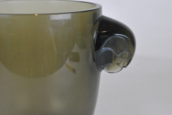 R Lalique, Vase Albert Ou Aux 'têtes De Faucons', Art Nouveau, 20th century