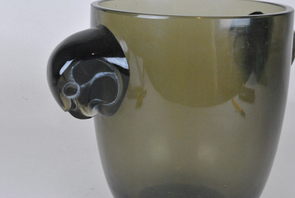 R Lalique, Vase Albert Ou Aux 'têtes De Faucons', Art Nouveau, 20th century