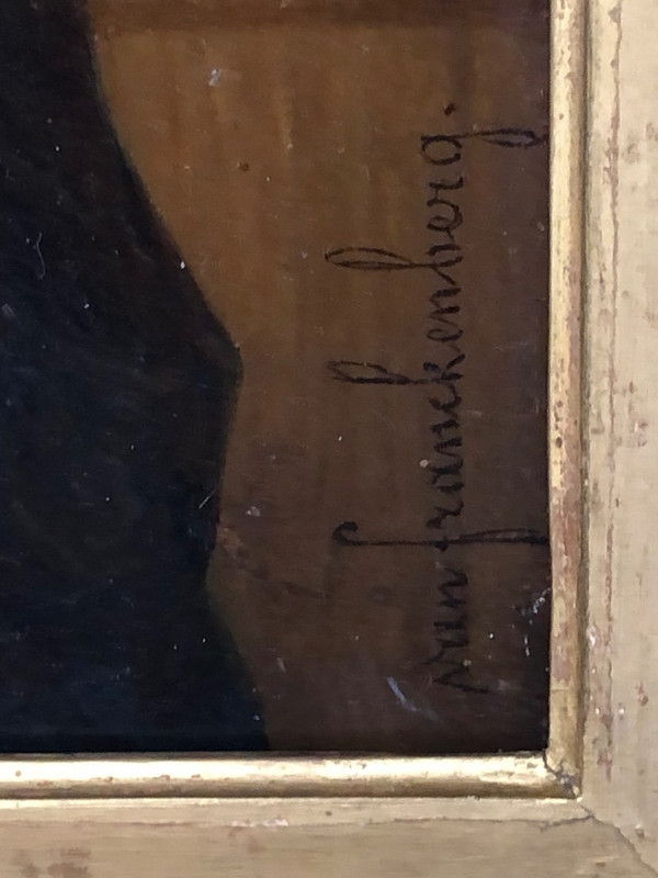 Désiré Oscar Van Franckenberg ( 1822- 1907) Huile Sur Panneau - XIXéme