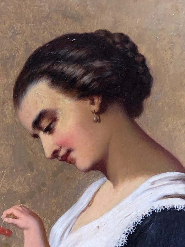 Désiré Oscar Van Franckenberg ( 1822- 1907) Huile Sur Panneau - XIXéme