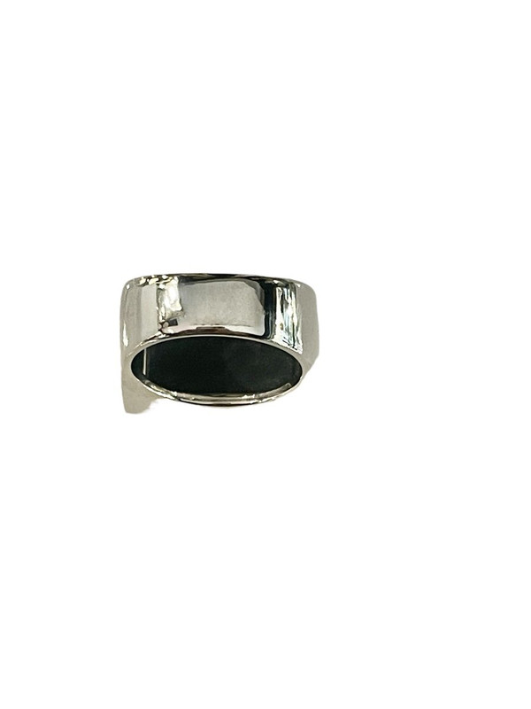 Anello Chevalière in oro, diamanti e onice