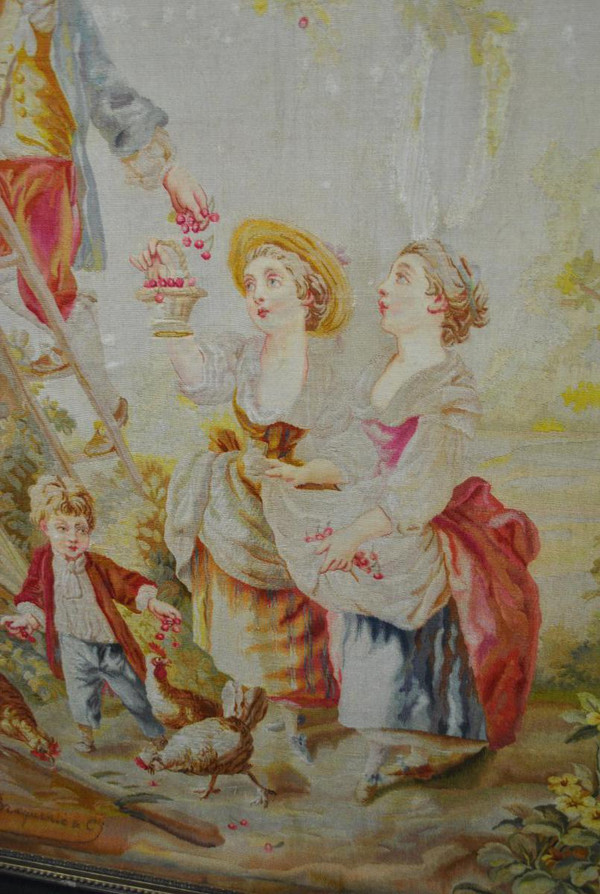 Aubusson Tapestry Late 19th Century