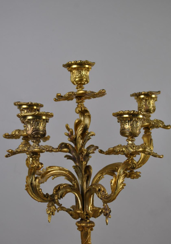 *special offer*2 candelabri in bronzo per bambini