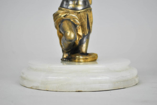 *Offre spéciale  *Coppia di candelabri nubiani, XIX secolo