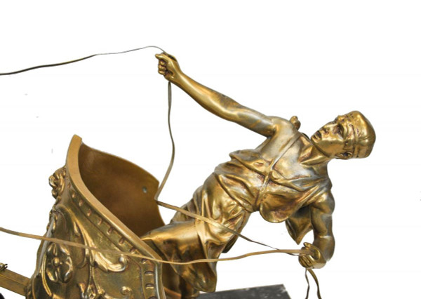 Carro romano, Domenech Pfeffer, scultura della fine del XIX secolo