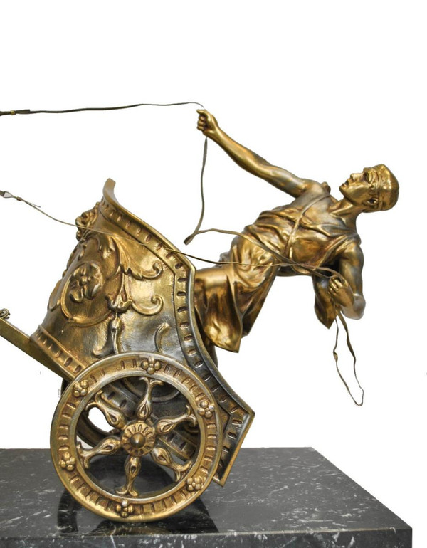 Carro romano, Domenech Pfeffer, scultura della fine del XIX secolo