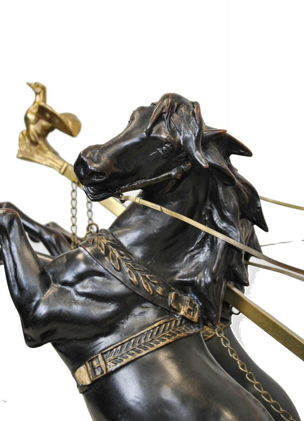 Carro romano, Domenech Pfeffer, scultura della fine del XIX secolo