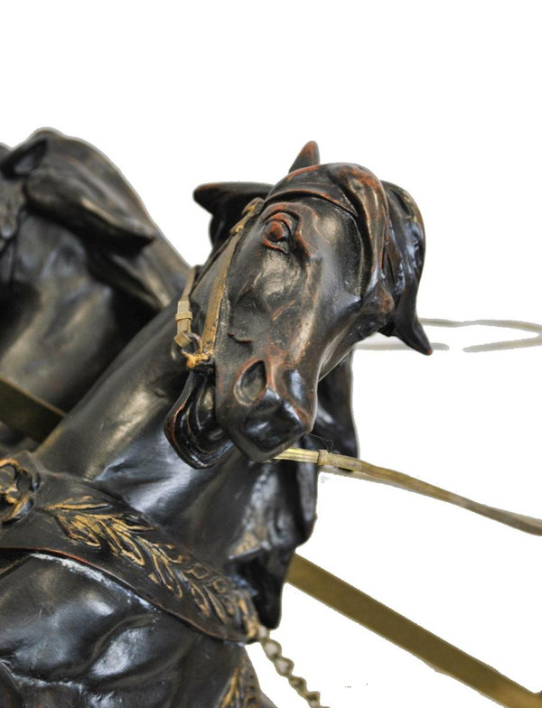 Carro romano, Domenech Pfeffer, scultura della fine del XIX secolo