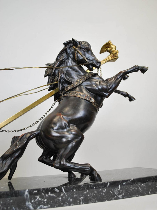 Carro romano, Domenech Pfeffer, scultura della fine del XIX secolo