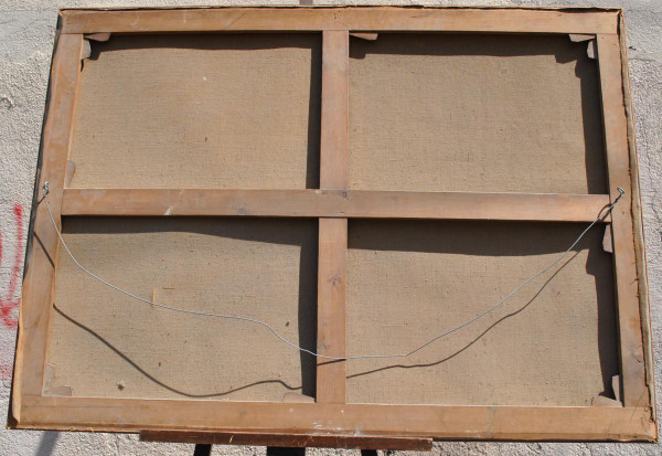 *Offre spéciale *Fischer an der Küste von Marseille, J Suchet, Öl auf Leinwand, 19. Jahrhundert