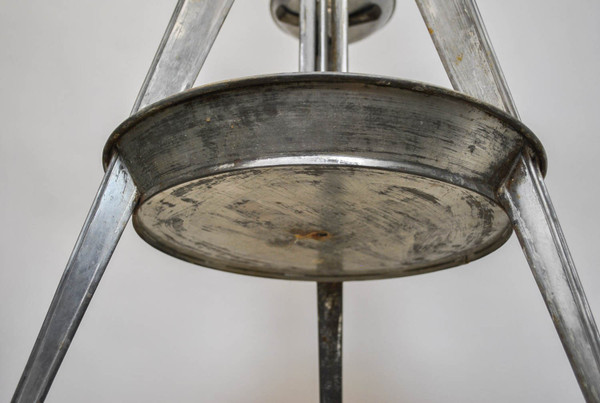 Planter In Silver And Gold Brass, 1950s