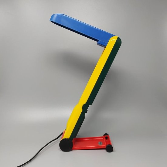 Superb table lamp from the 1980s by Benetton